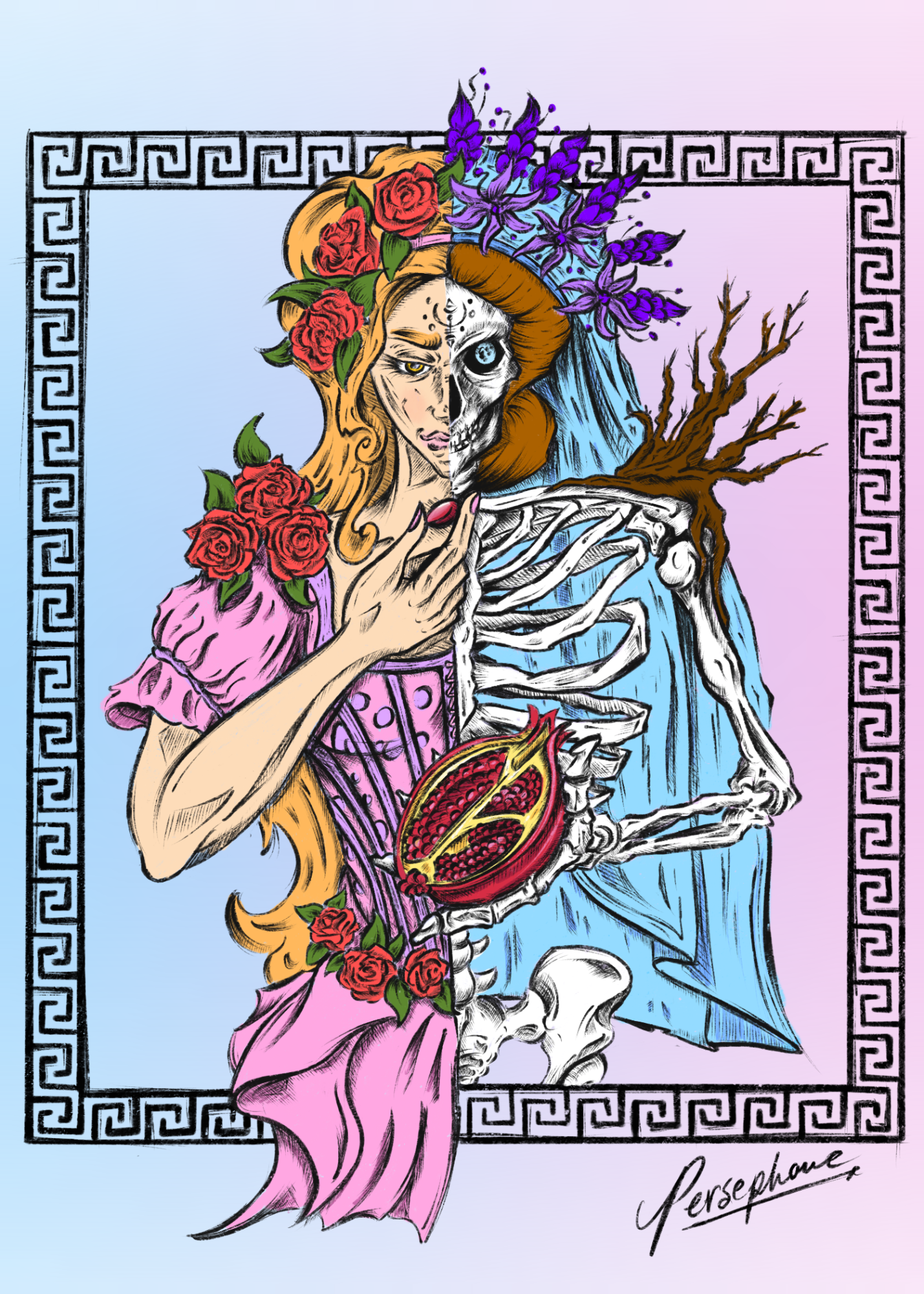 Persephone Art Print 5x7"